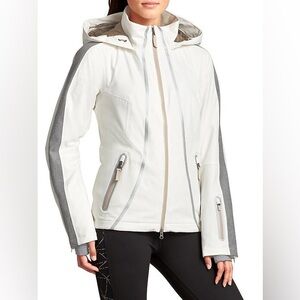 Athleta White Jacket/Coat Recco Chamonix Ski Jacket XS